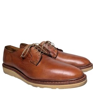 Allen Edmonds "Cove Drive" Cognac Brown Dress Casual Slip Resistant Shoes
